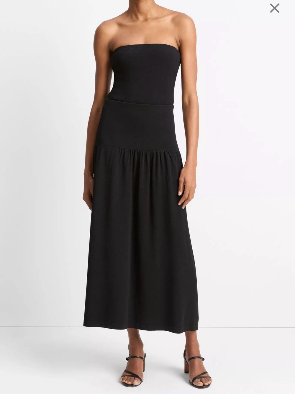 Vince Black Maxi Skirt Small NWT Retail $448